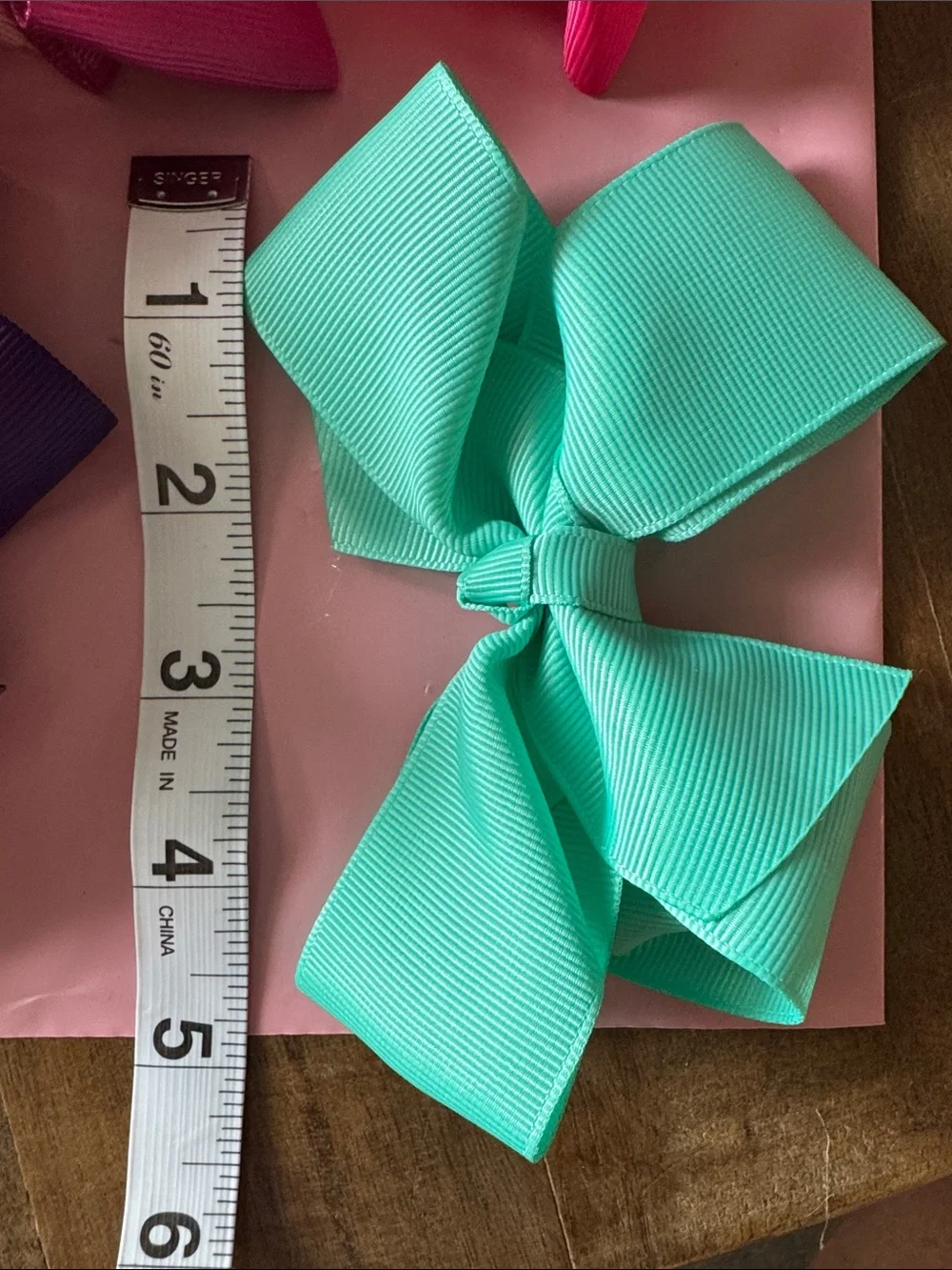 17 - 5” Kids Bow Hair Clips Set - Assorted Colors